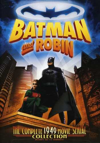 新品北米版DVD！【バットマン・アンド・ロビン (1949)】 Batman and Robin - The Complete 1949 Movie Serial Collection (1949)！