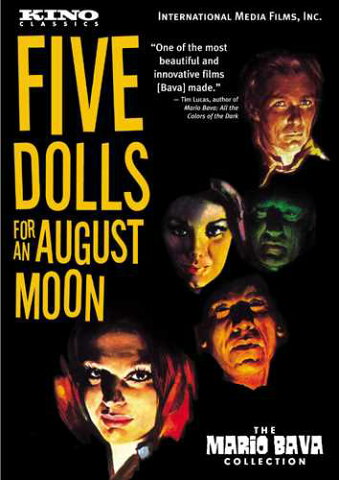 新品北米版DVD!【ファイブ・バンボーレ】 Five Dolls for an August Moon: Kino Classics Remastered Edition!