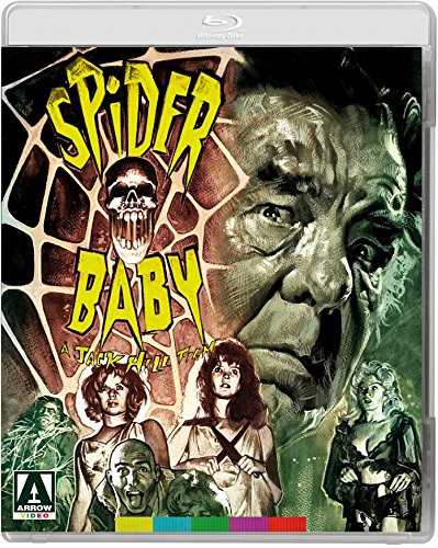 新品北米版Blu-ray！【スパイダー・ベイビー】 Spider Baby [Blu-ray/DVD]！＜ジャック・ヒル監督作＞