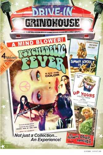 新品北米版DVD！Drive-In Grindhouse: The Farmer's Other Daughter, Psychedelic Fever, Up Yours - A Rockin' Comedy, Summer School！