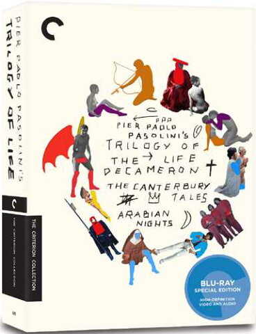新品北米版Blu-ray！【＜ピエル・パオロ・パゾリーニ 生の三部作＞『デカメロン』『カンタベリー物語』『アラビアンナイト』】 Trilogy of Life: The Criterion Collection [Blu-ray]！