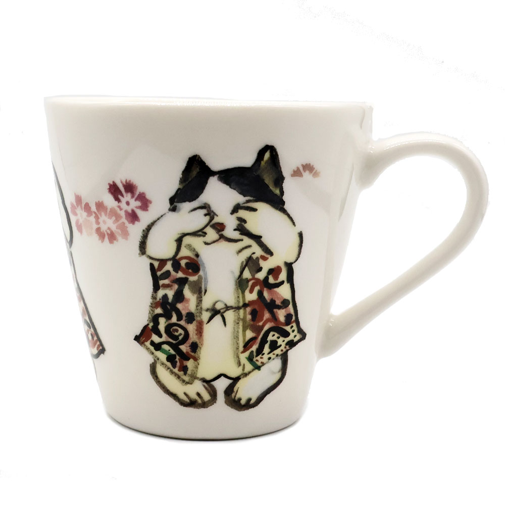 和食器マグカップ「言わにゃい、聞か...