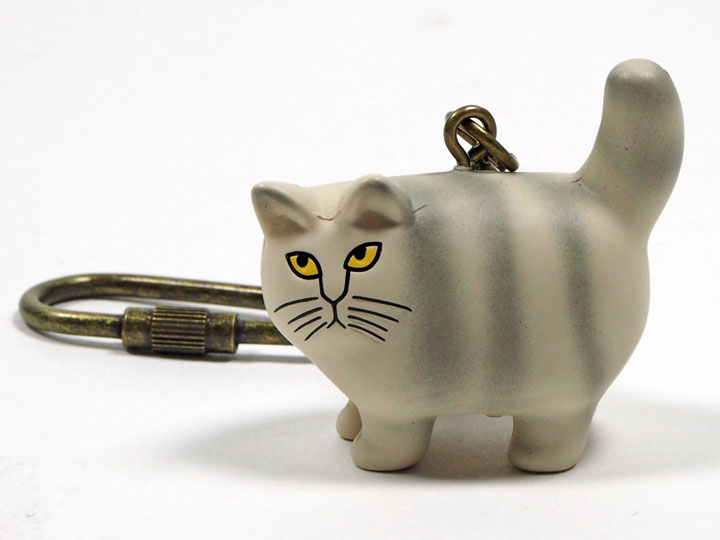 リサラーソン （ Lisa Larson ） キーホルダー キャット MOA （ モア ） 猫グッズ 猫雑貨の写真