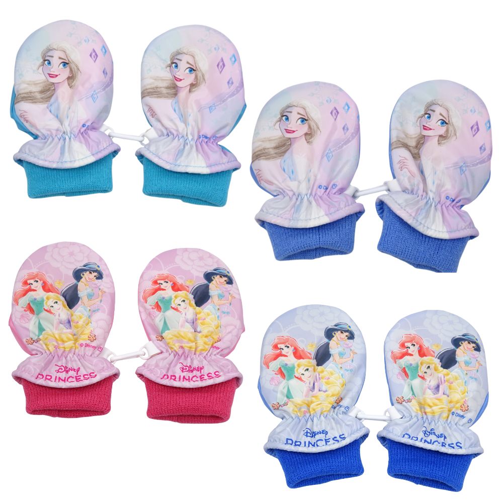 手袋 ディズニー プリンセス アナと雪の女王 スキーグローブ スキー手袋 トドラー ミトンタイプ 子供 ..