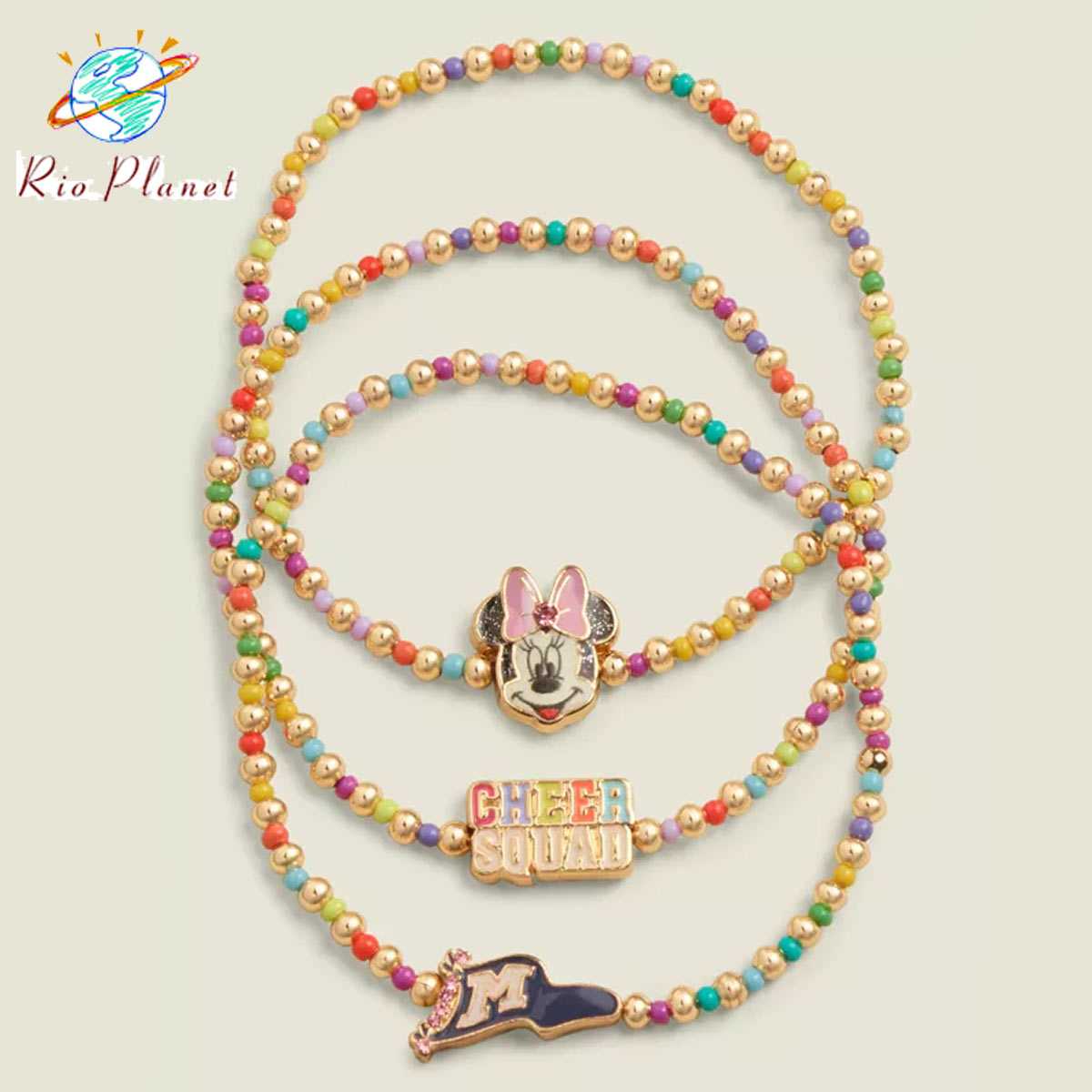 ディズニー/ボーブルバー ブレスレット ミニー つけっぱなし 普段用 誕生日 クリスマス ギフト プレゼント Disney/BaubleBar