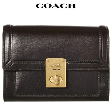 コーチ 財布 二つ折り アウトレット 黒 二つ折り財布 レディース 折り財布 ミニ財布 Coach
