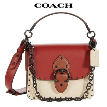 コーチ バッグ ショルダーバッグ 赤 レディース ビート クロスボディ 新品 人気 COACH