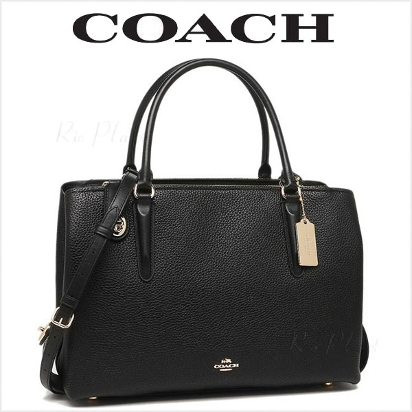 コーチ バッグ ハンドバッグ 黒 公式 コーチ アウトレット COACH