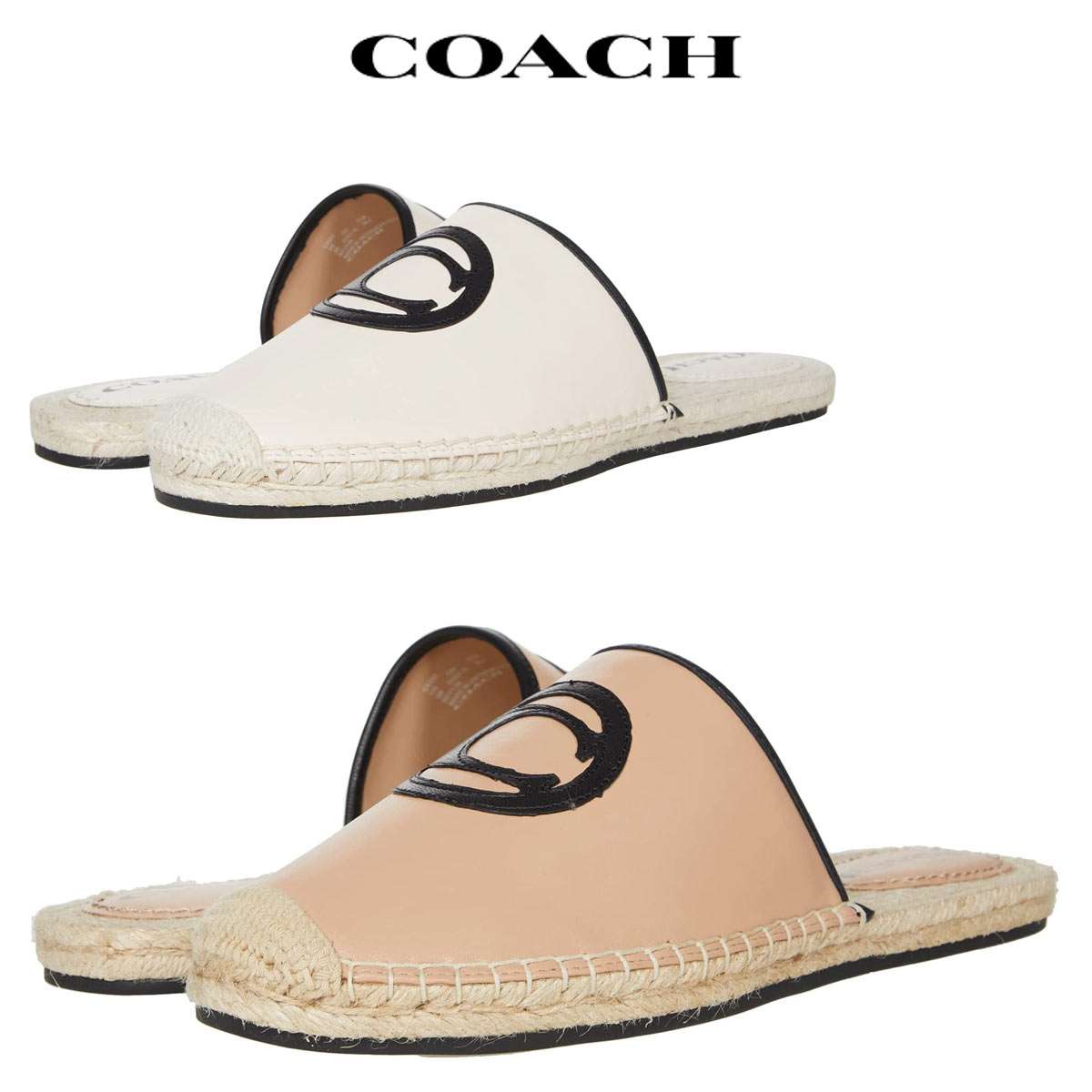 コーチ スリッポン レディース エスパドリーユ ぺたんこ 歩きやすい 痛くない ブランド 楽天 coach