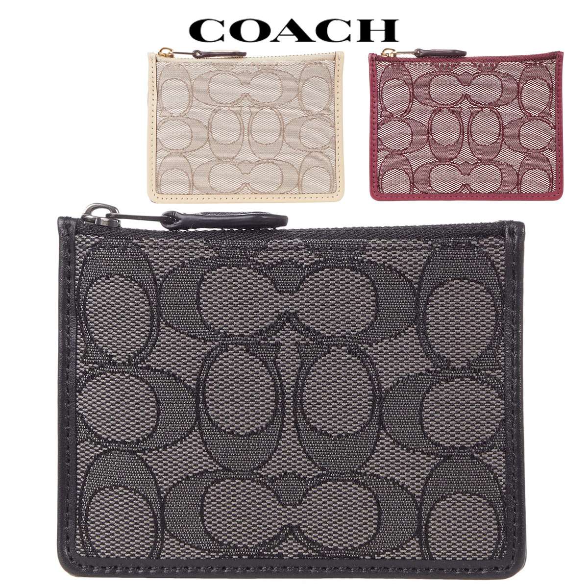 コーチ（COACH) コーチ カードケース レディース クレジットカード 小銭入れ コインケース 定期入れ IDケース 名刺 Coach