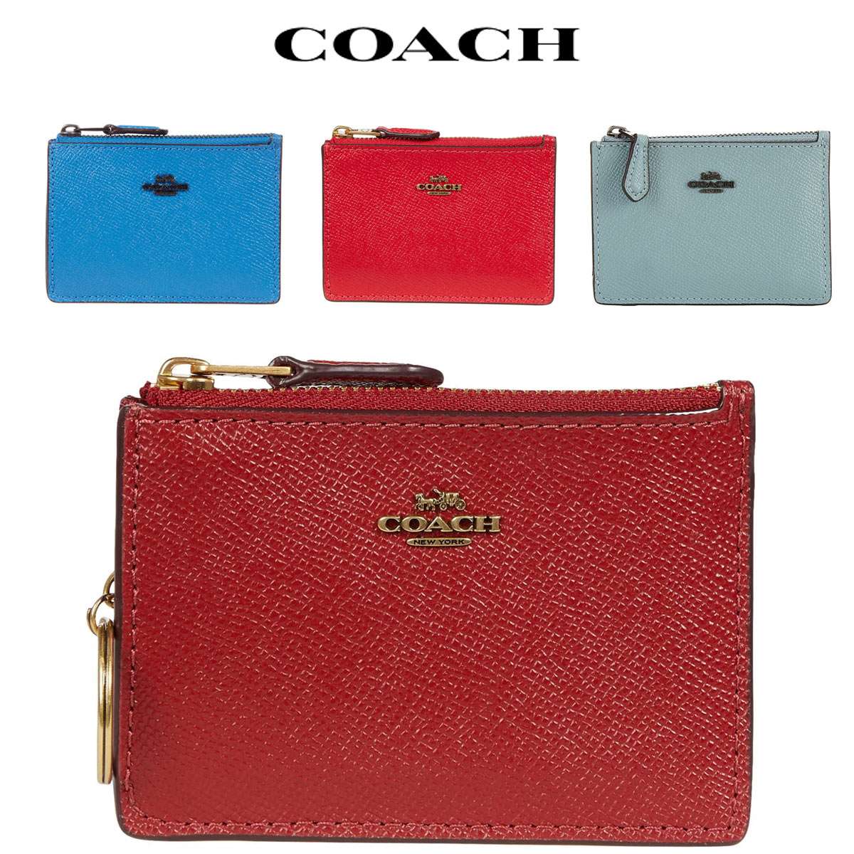 コーチ（COACH) コーチ カードケース レディース クレジットカード 小銭入れ コインケース 定期入れ IDケース 名刺 Coach