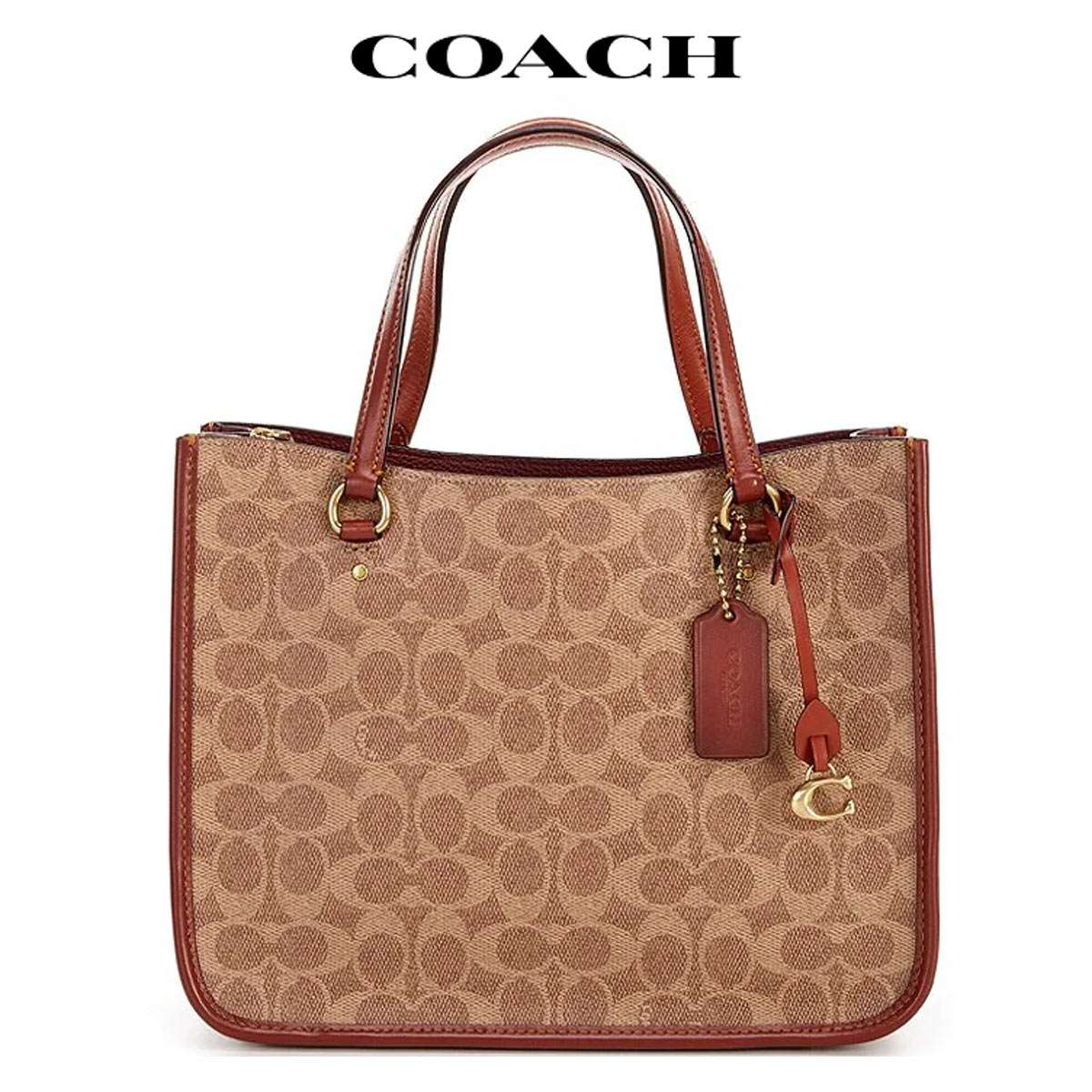 コーチ トートーバッグ バッグ レディース シグネチャー C3889 ショルダー ブランド アウトレット Coach Taylor テイラー