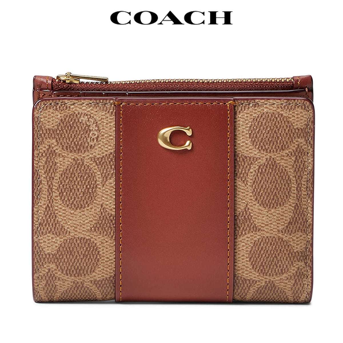 コーチ 財布 二つ折り レディース 本革 かわいい 小さい ブランド アウトレット Coach