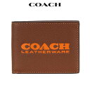 コーチ 革財布 メンズ コーチ 財布 メンズ 二つ折り ファスナー 革 小銭入れ 楽天 アウトレット Coach