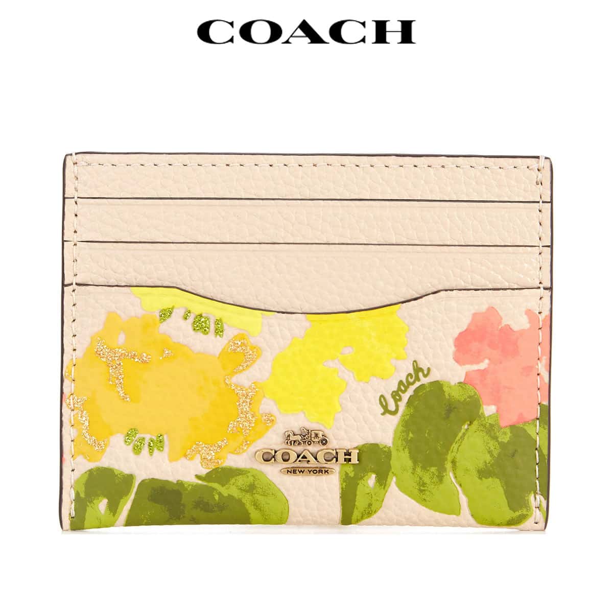 コーチ カードケース スリム カード入れ レディース カードホルダー ブランド 本革 コーチアウトレット Coach