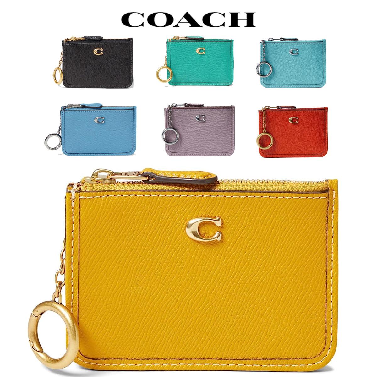 コーチ カードケース コインケース ブランド 革 小銭入れ IDウインドウ キーチェーン レディース Coach