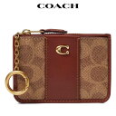 コーチ カードケース コインケース ブランド 革 小銭入れ IDウインドウ キーチェーン レディース Coach