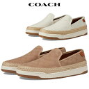 コーチ スリッポン メンズ ブランド モノグラム おしゃれ 本革 デッキシューズ 大きいサイズ Coach(4)