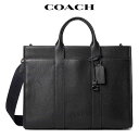 コーチ トートバッグ メンズ 黒 ビジネス 大きめ A4 ブランド 本革 COACH