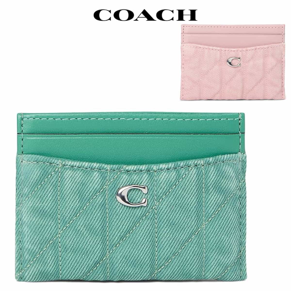 コーチ カードケース ブランド レディース スリム 薄型 本革 コンパクト かわいい COACH