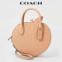コーチ ショルダーバッグ レディース 小さめ 斜め掛け 大人 ブランド 桃ピーチ 本革 COACH