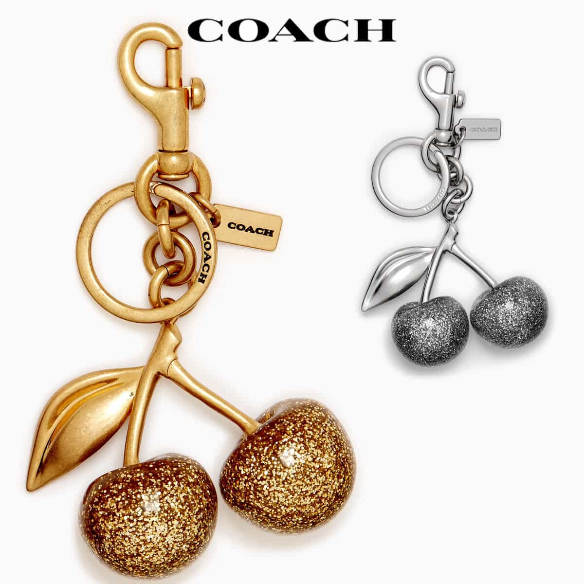 新品❇︎正規品 COACH チェリー チャーム キーリング シグネイチャー コーチ】 チェリー バッグ チャーム | コーチ(COACH) | マルイ