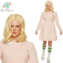 ストレンジャーシングス イレブン ワンピース コスプレ レディース 大人 女性 ハロウィン コスチューム StrangerThings(3)