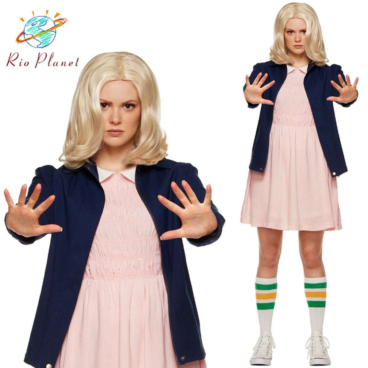 ストレンジャーシングス イレブン ジャケット コスプレ レディース 大人 女性 ハロウィン コスチューム StrangerThings