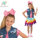 ジョジョシワ コスプレ 子供服 ドレス ワンピース リボン ハロウィン キッズ JoJoSiwa