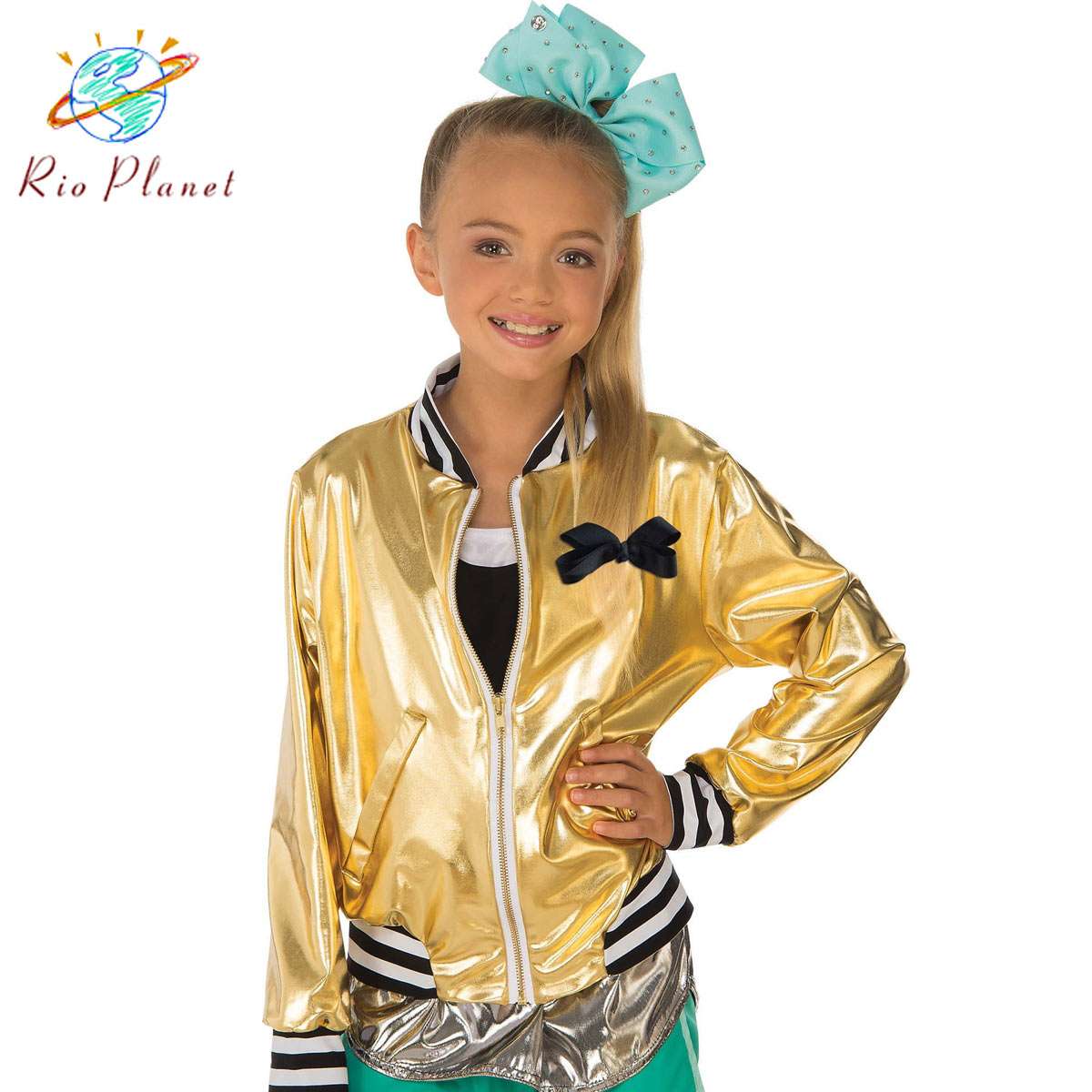 ジョジョシワ グッズ リボン コスプレ バレッタ 大きい 子供 キッズ ハロウィン JoJoSiwa