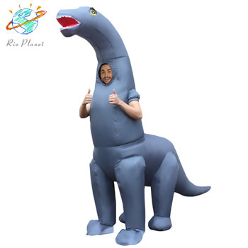 恐竜 おもしろ 膨らむ 仮装 コスプレ コスチューム お笑い 爆笑 衣装 INFLATABLE BRONTOSAURUS COSTUME