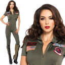 トップガン コスプレ コスチューム 仮装 衣装 海軍 空軍 レディース 教官 先生 TOP GUN(3)