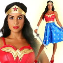 ワンダーウーマン コスチューム 大きいサイズ コスプレ 仮装 大人 衣装 レディース ハロウィン Wonder Woman