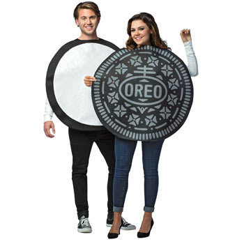 オレオ クッキー カップル おもしろ 仮装 コスチューム コスプレ お笑い 衣装 ハロウィン OREO COOKIE