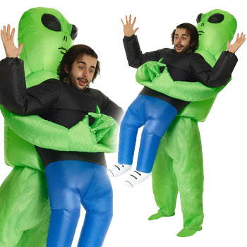 エイリアン おもしろ 仮装 コスチューム コスプレ お笑い 衣装 ハロウィン 膨らむ ALIENのサムネイル