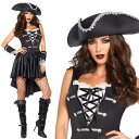 海賊 レディース 女 ハロウィン コスプレ パイレーツ コスチューム 衣装 仮装 PIRATE