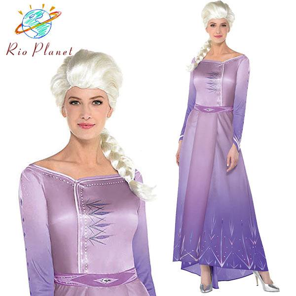 楽天Rio Planetアナと雪の女王 2 エルサ ドレス アナ雪 大人 コスプレ 衣装 仮装 コスチューム Frozen 2