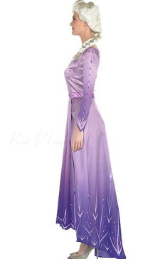 アナと雪の女王 2 エルサ ドレス アナ雪 大人 コスプレ 衣装 仮装 コスチューム Frozen 2