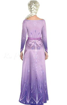 アナと雪の女王 2 エルサ ドレス アナ雪 大人 コスプレ 衣装 仮装 コスチューム Frozen 2