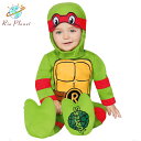 ミュータントタートルズ コスプレ ラファエロ 衣装 ベビー 幼児 コスチューム ハロウィン 専門 Teenage Mutant Ninja Turtles(3)