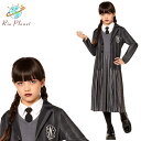 ウェンズデー コスプレ 衣装 アダムスファミリー 仮装 キッズ子供 制服 ワンピース ハロウィン Wednesday