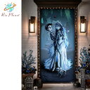 コープスブライド ハロウィン 飾り付け ドア ホラー 玄関 おしゃれ 室内 部屋 Corpse Bride