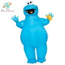 クッキーモンスター コスプレ 大人 セサミストリート 膨らむ 衣装 仮装 大きいサイズあり ハロウィン Cookie Monster