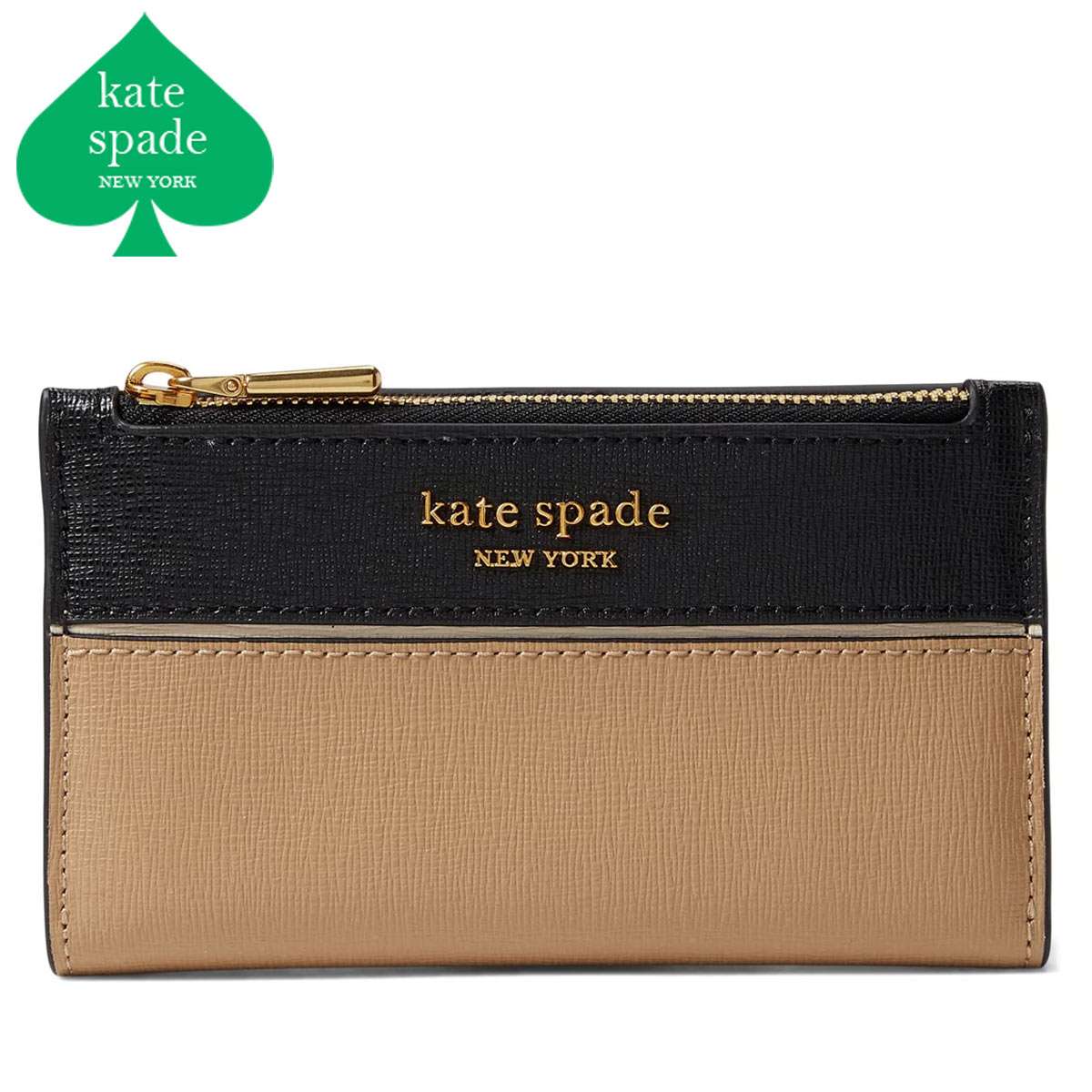 ケイトスペード 財布 二つ折り レディース ファスナー 小銭入れ オシャレ ブランド 新作 Kate Spade