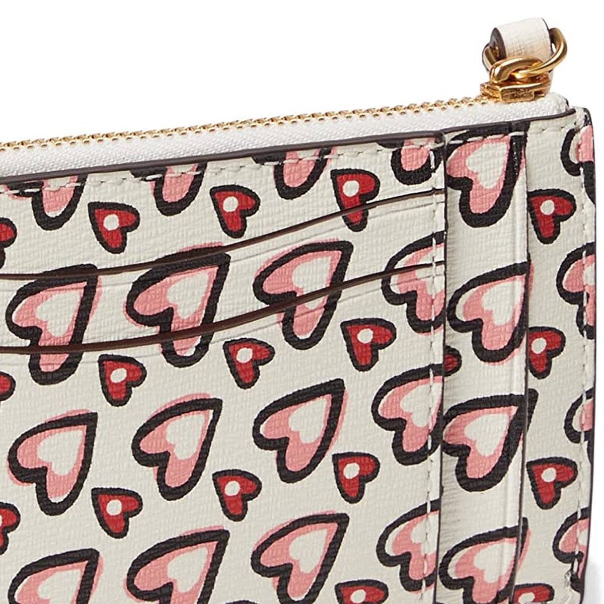 ケイトスペード カードケース コインケース 小銭入れ ブランド レディース ハート ストラップ おしゃれ kate spade new york