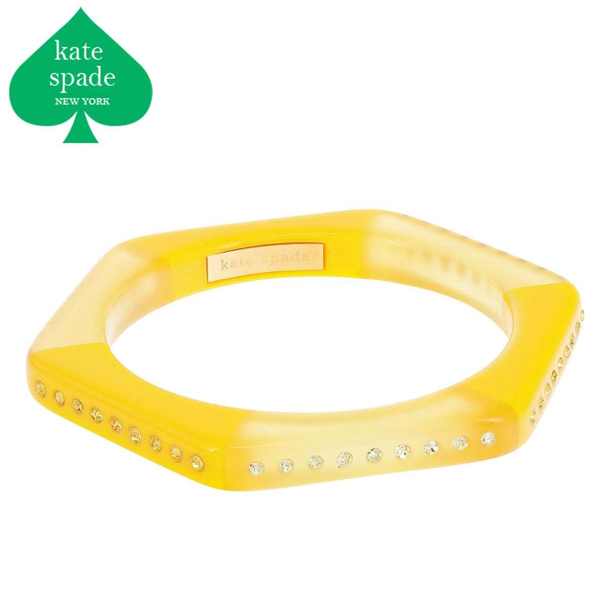 ケイトスペード バングル ブレスレット レディース ブランド ストライプ おしゃれ かわいい 太め kate spade new york