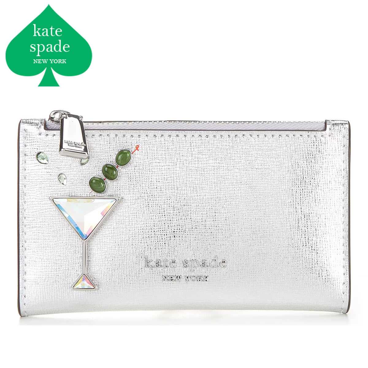 ケイトスペード 財布 二つ折り おしゃれ ブランド レディース 薄型 小さい アウトレットではない Kate Spade New York