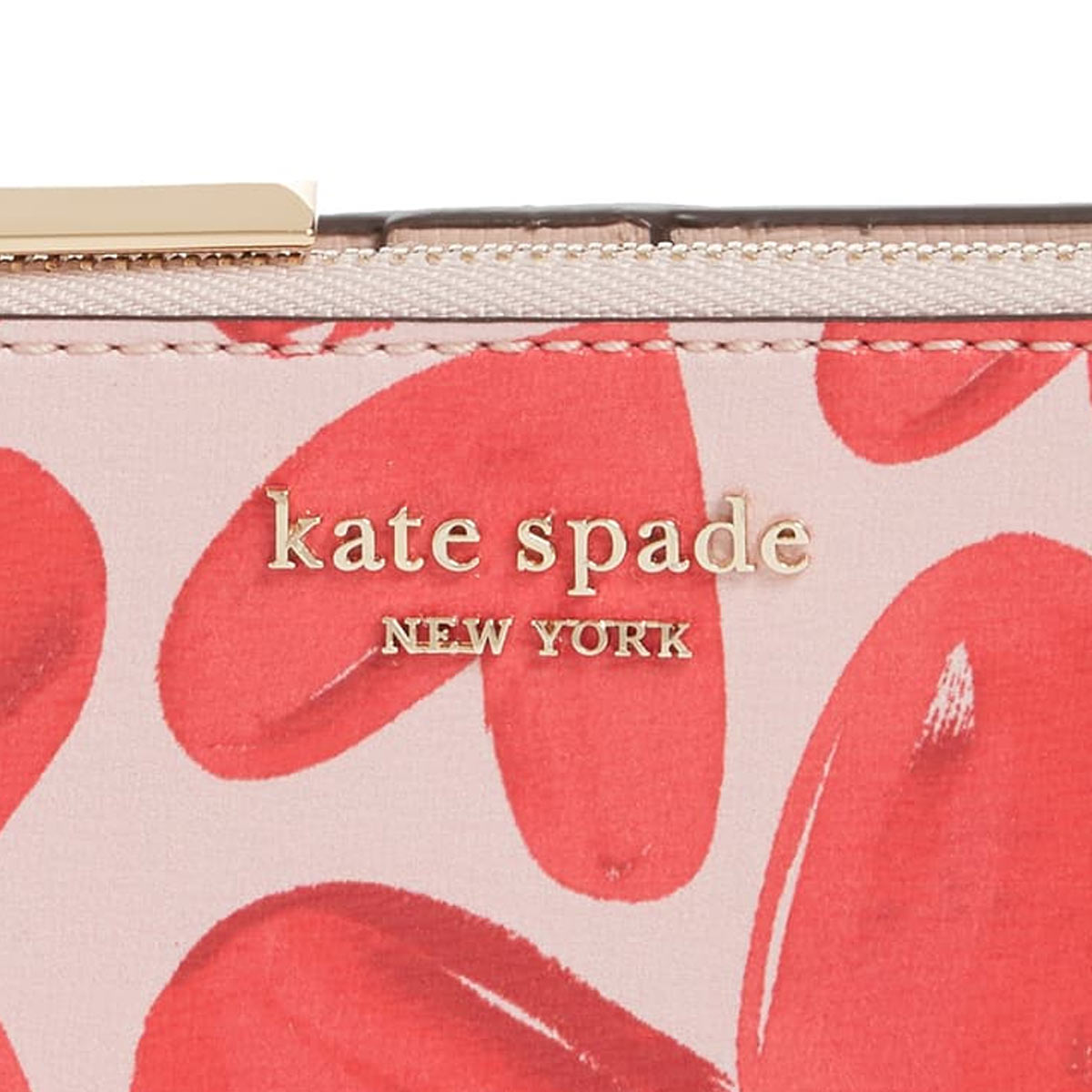 ケイトスペード 財布 二つ折り財布 ミニ財布 折財布 ハート ピンク レディース ブランド KATE SPADE NEW YORK