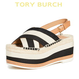 トリーバーチ トリーバーチ サンダル エスパドリーユ レディース 厚底 ヒール 歩きやすい ブランド 大きいサイズ Tory Burch