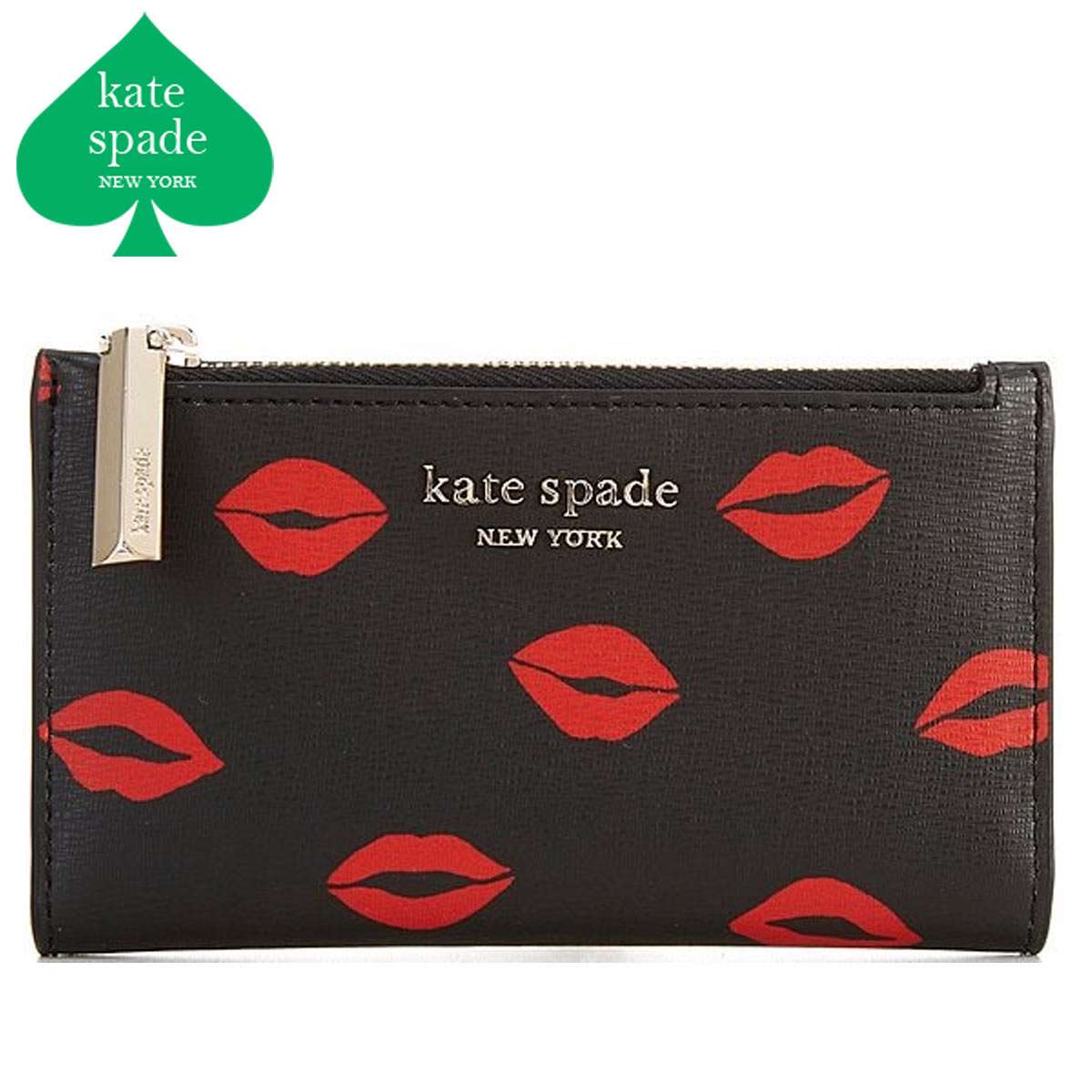 ケイトスペード 財布 二つ折り 新品 レディース ボックス型 ブランド 小さめ 本革 Kate Spade